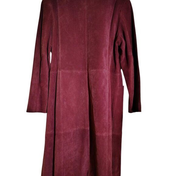 Caslon Full Length Coat, Size XL, Mauve - Picture 3 of 4
